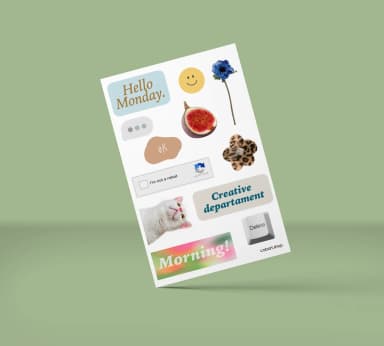 Набір стікерів "Weekday" Набір стікерів "Weekday"