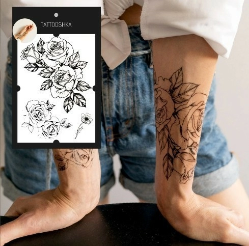 Тату на ноге - Tattoo Fashion