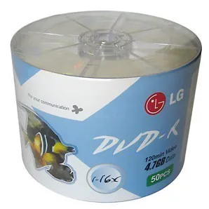 Диск mini DVD R LG  1.46Gb 4-швидк. slim