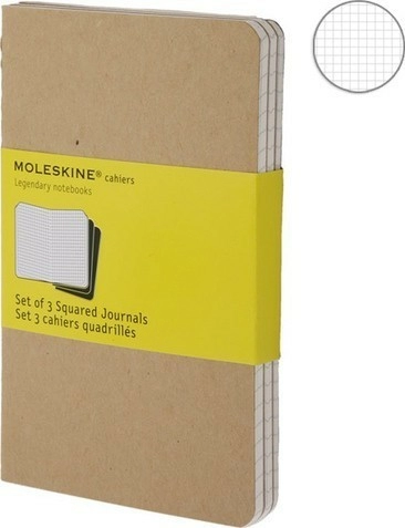 Записник Moleskine Cahier кишеньковий / Клітина Беж