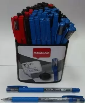 Ручка кулькова асорті 0.7мм Nataraj Grippo 206499022 