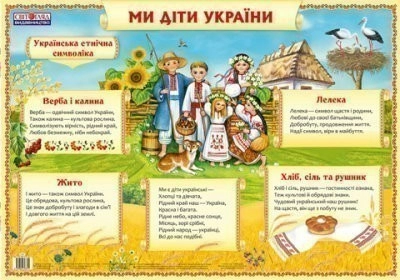 Плакат. Ми діти України