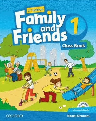 Книга Family and Friends: Level 1. Class Book (+multirom Pack)