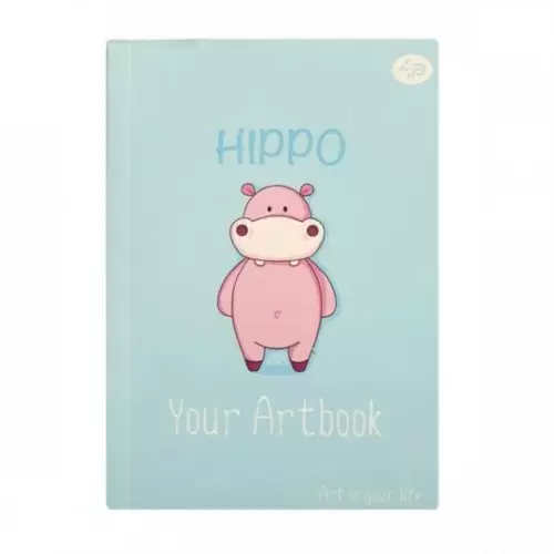 Блокнот TM Profiplan "Artbook hippo", А6