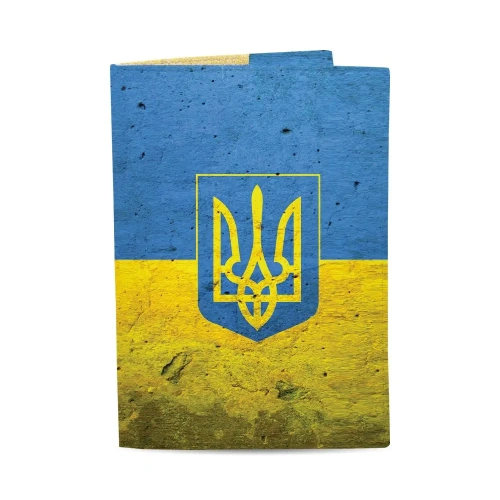 Обкладинка на паспорт ЕкоШкіра"Україна"
