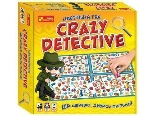 Настільна гра.Crazy detective