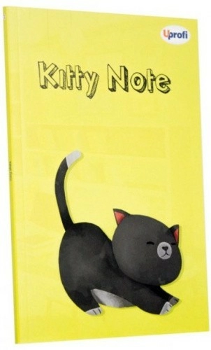 Блокнот TM Profiplan "Kitty note", yellow, А5