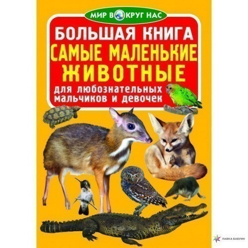 Большая книга. Самые маленькие животные