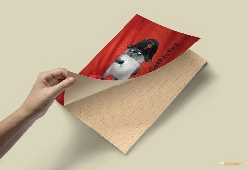 Блокнот 80 л. А5 "Котолеон"