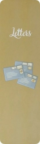 Закладка двухстороння для книги «Letters»