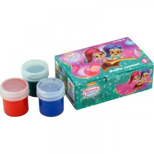 Kite гуаш shimmer and shine 6 кол. sh20-062