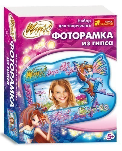 Фоторамка из гипса.Винкс