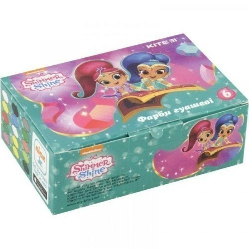 Гуашь Kite Shimmer and Shine, 6 цветов (SH18-062)