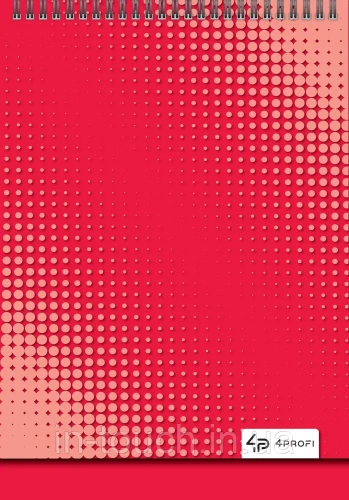 Блокнот TM Profiplan Office "Color office" red, А5