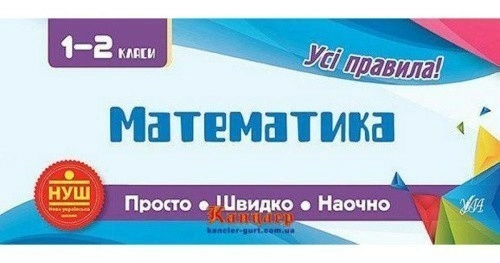 Просто. Швидко. Наочно. Математика 1-2 кл.