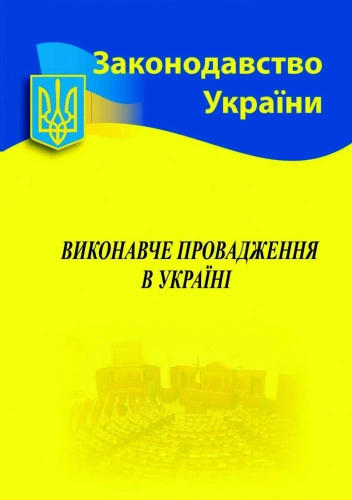 Виконавче провадження в Україні 2024